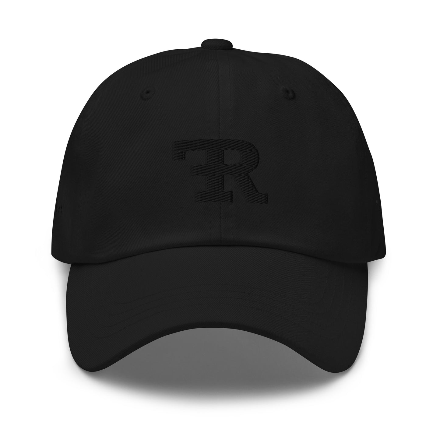 RF-Dad hat black “Arts District” Black in Black