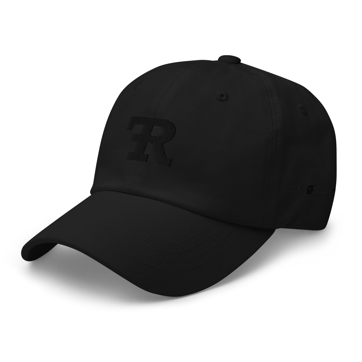 RF-Dad hat black “Arts District” Black in Black