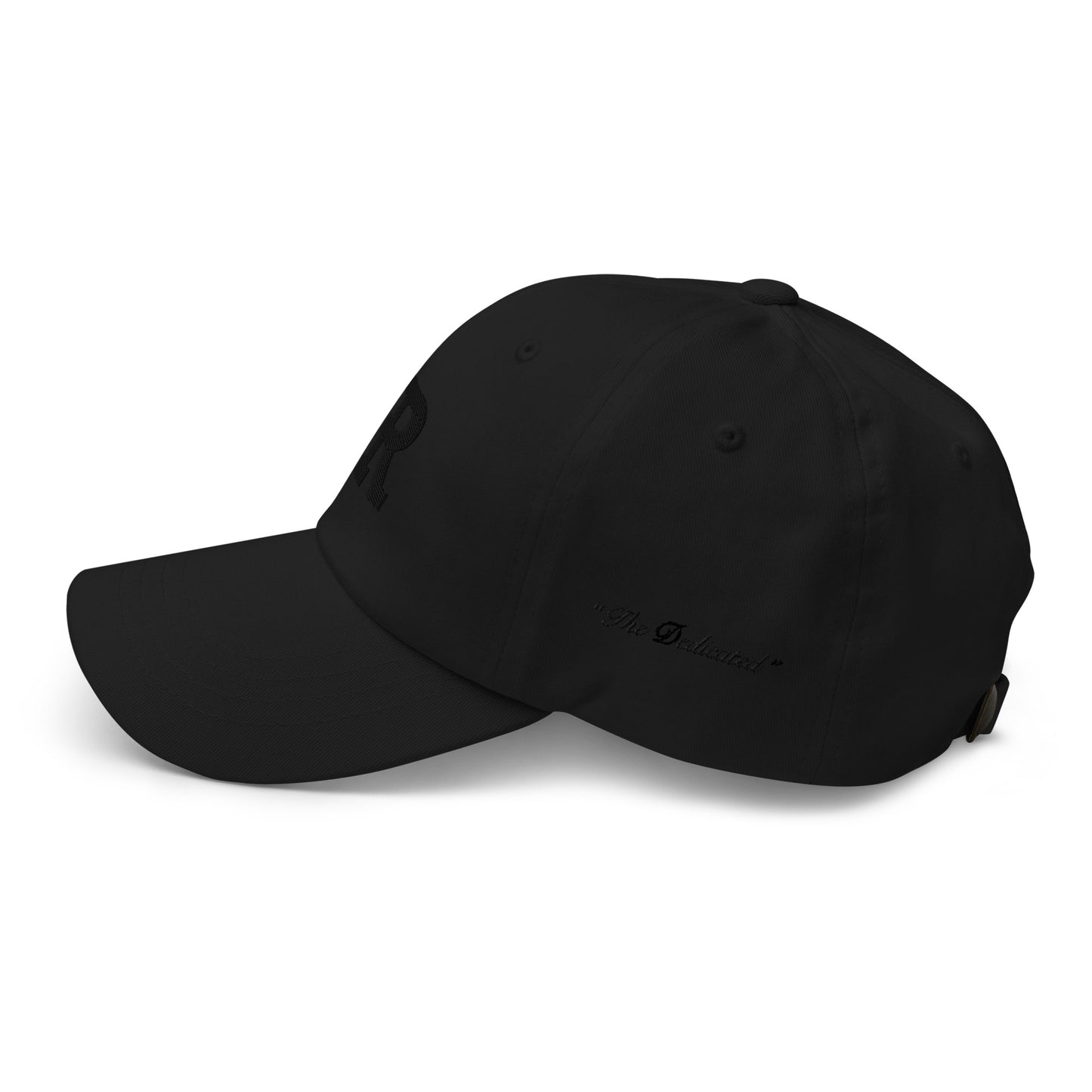 RF-Dad hat black “Arts District” Black in Black