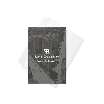 RF Greeting card "Arts District New York"