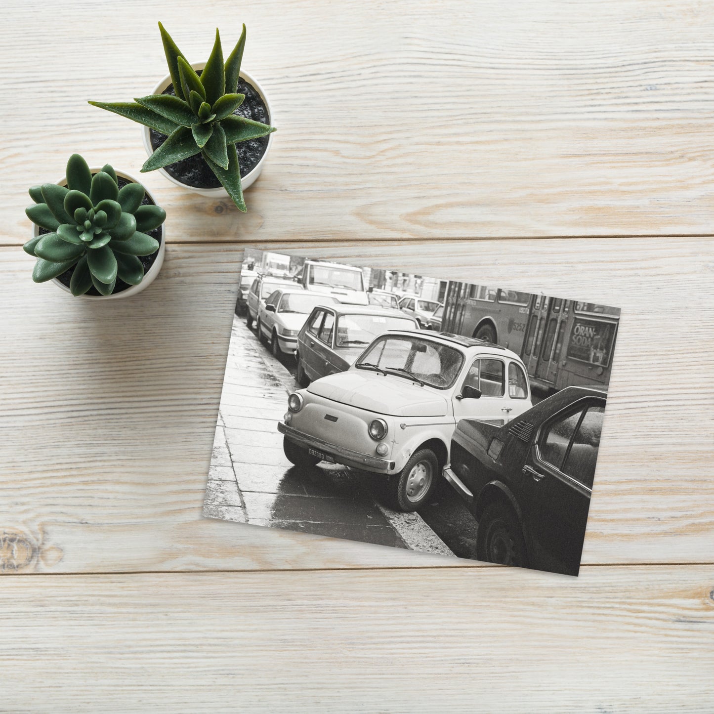 RF Greeting card “Cinquecento”, Rome 1989