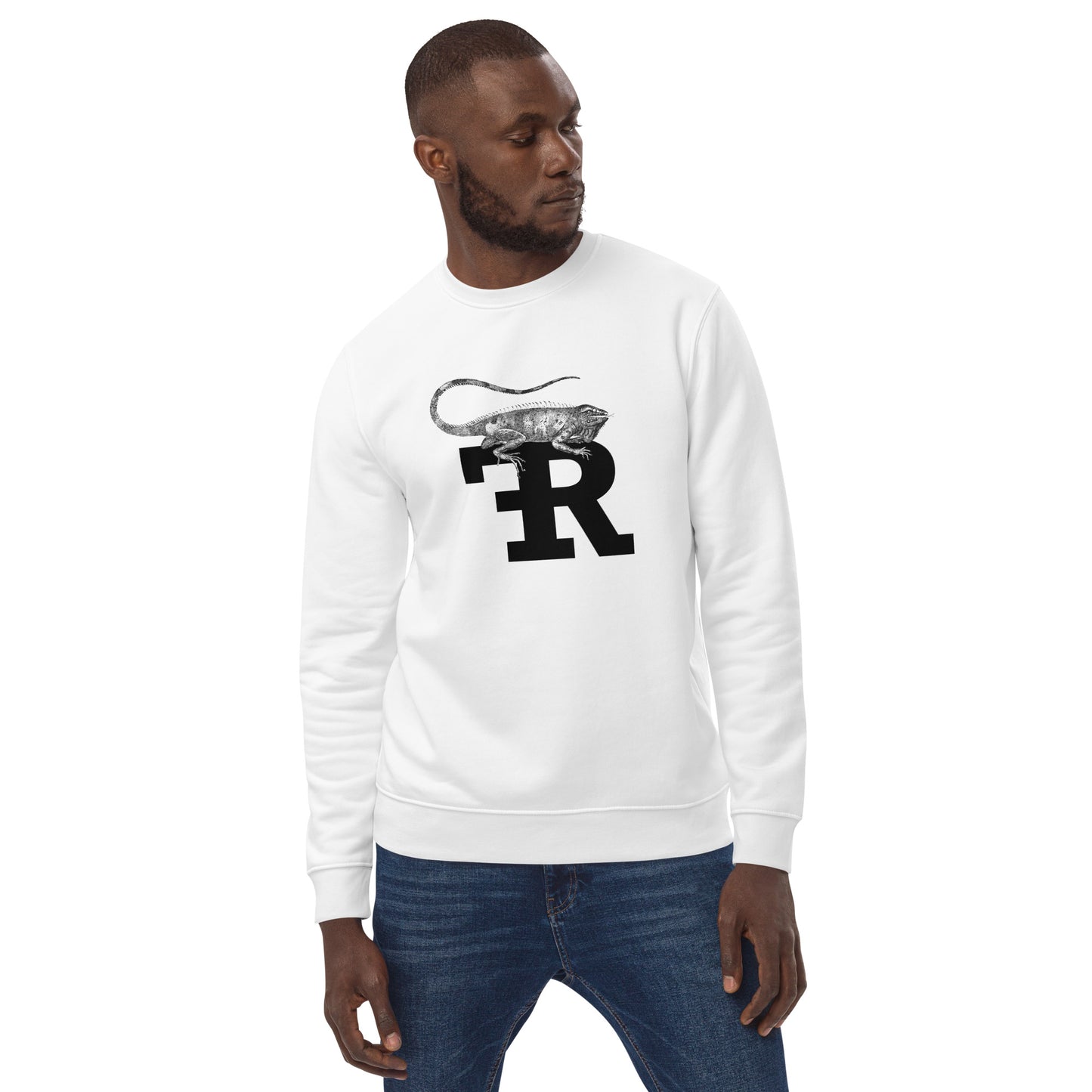 RF eco sweatshirt “Arts District Iguana”