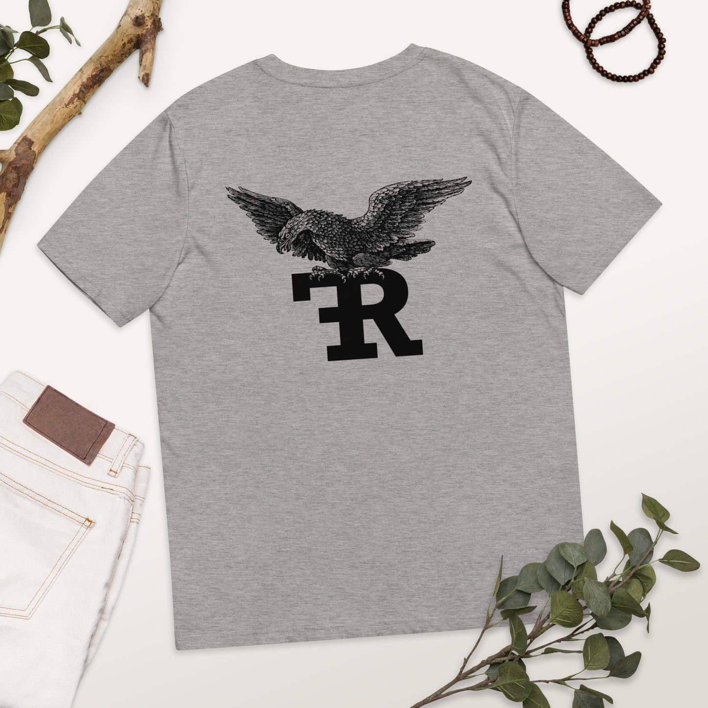 RF organic cotton t-shirt EAGLE