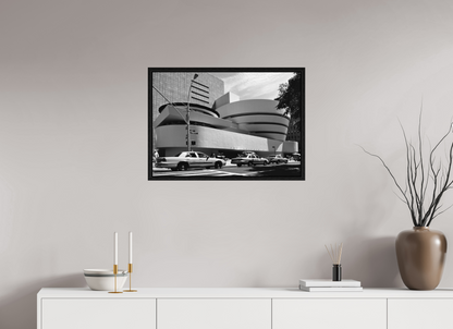 71.4 x 50 cm, Floater Frame, Basel 15 mm, Black oak Chrysler Building, New York 1999