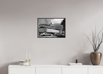 57.1 x 40 cm, Floater Frame, Basel 5 mm, Black oak Chrysler Building, New York 1999