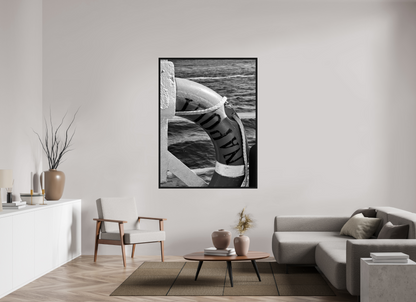 120 x 160 cm, Floater Frame, Basel 15 mm, Black oak Save Naples