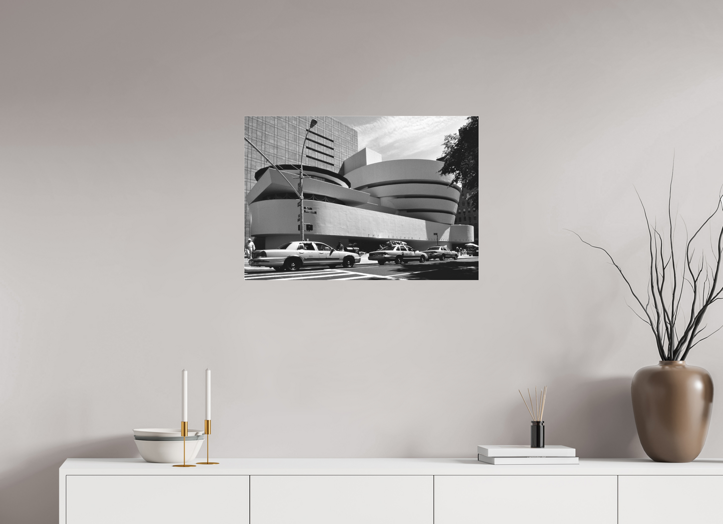 71.4 x 50 cm, Photo print behind matte acrylic glass Chrysler Building, New York 1999