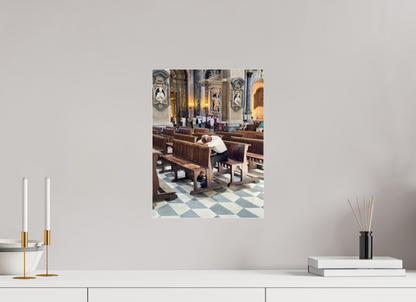 30 x 40 cm, Photo Print Under Acrylic Glass Il duomo, Naples 2025