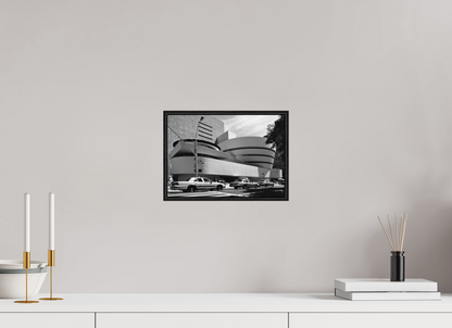 28.6 x 20 cm, Floater Frame, Basel 5 mm, Black oak Chrysler Building, New York 1999