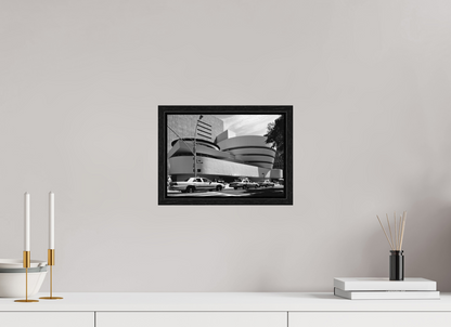 28.6 x 20 cm, Floater Frame, Basel 15 mm, Black oak Chrysler Building, New York 1999