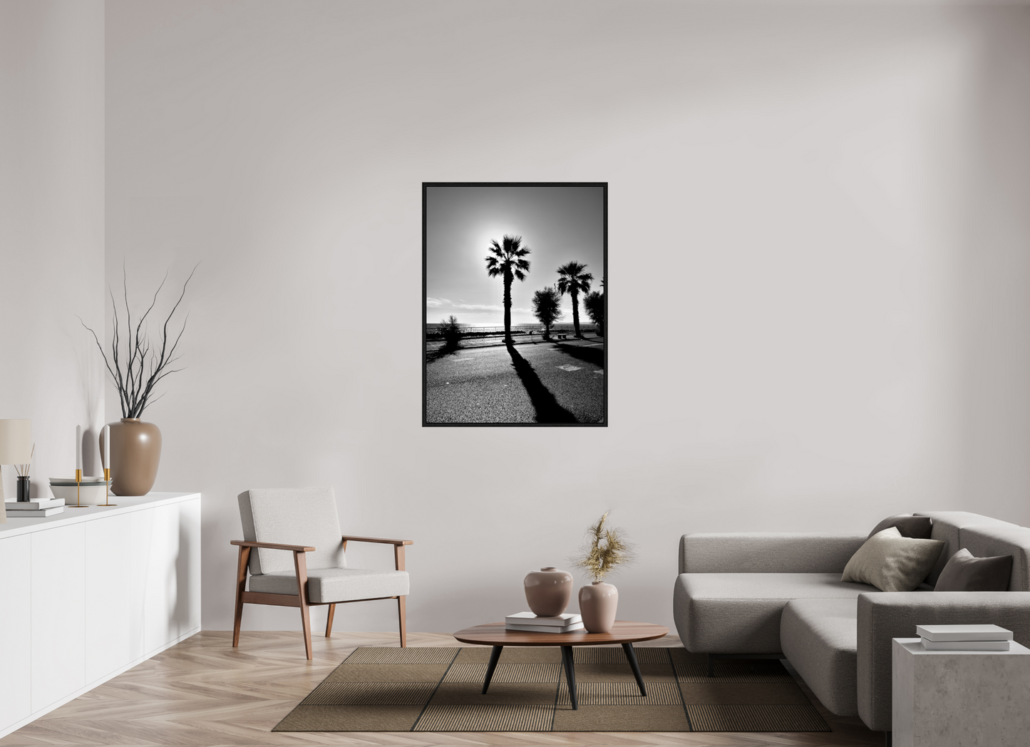 90 x 120 cm, Floater Frame Palma, Naples 2025