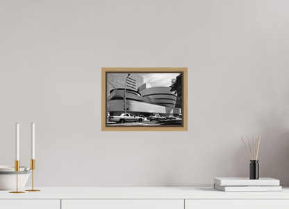 28.6 x 20 cm, Floater Frame, Basel 15 mm, Natural oak Chrysler Building, New York 1999