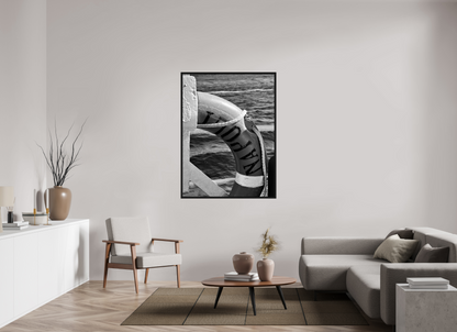 105 x 140 cm, Floater Frame, Basel 15 mm, Black oak Save Naples