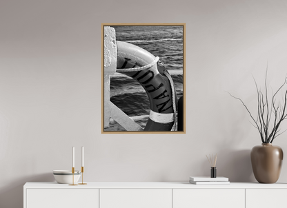 60 x 80 cm, Floater Frame, Basel 15 mm, Natural oak Save Naples