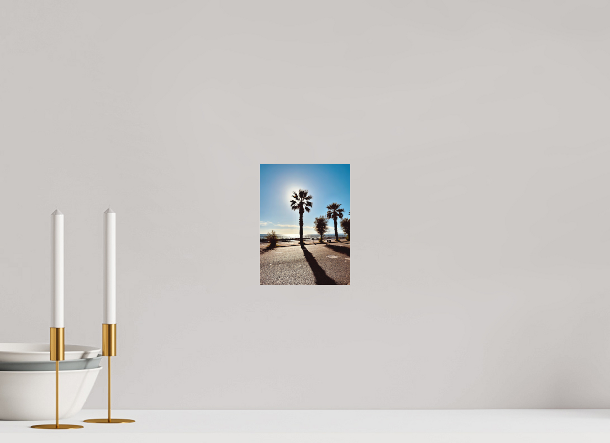 15 x 20 cm, Photo print behind matte acrylic glass Palma, Naples 2025