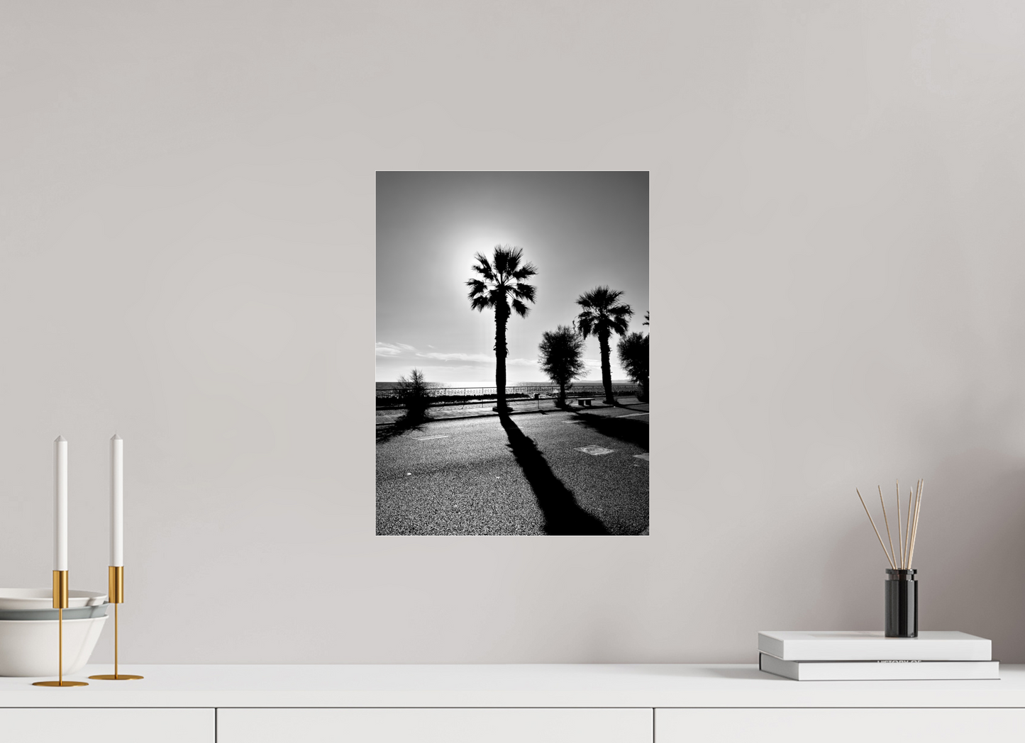 30 x 40 cm, Photo Print Under Acrylic Glass Palma, Naples 2025
