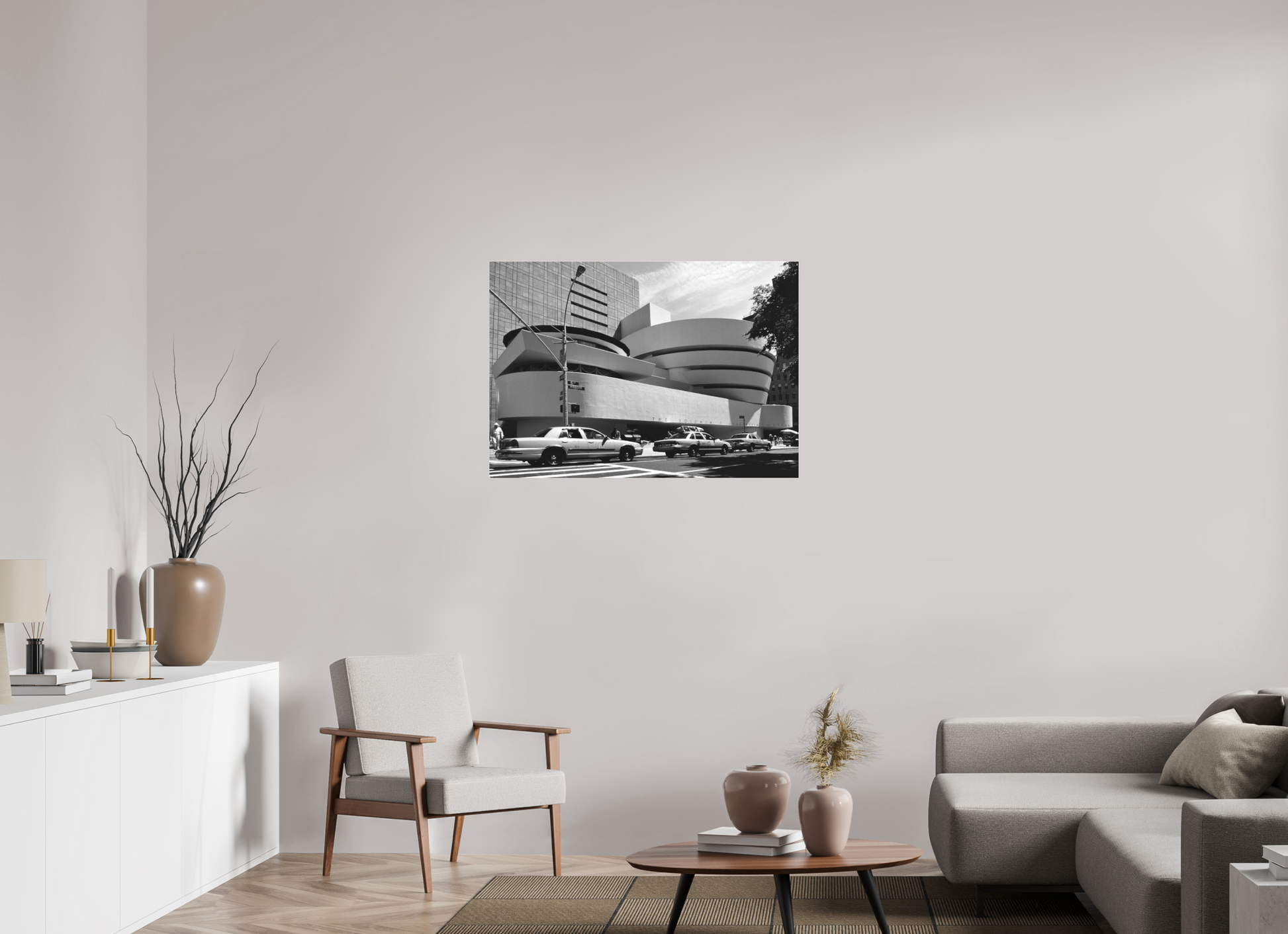 100 x 70 cm, Photo print behind matte acrylic glass Chrysler Building, New York 1999