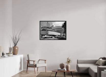 100 x 70 cm, Floater Frame, Basel 15 mm, Black oak Chrysler Building, New York 1999