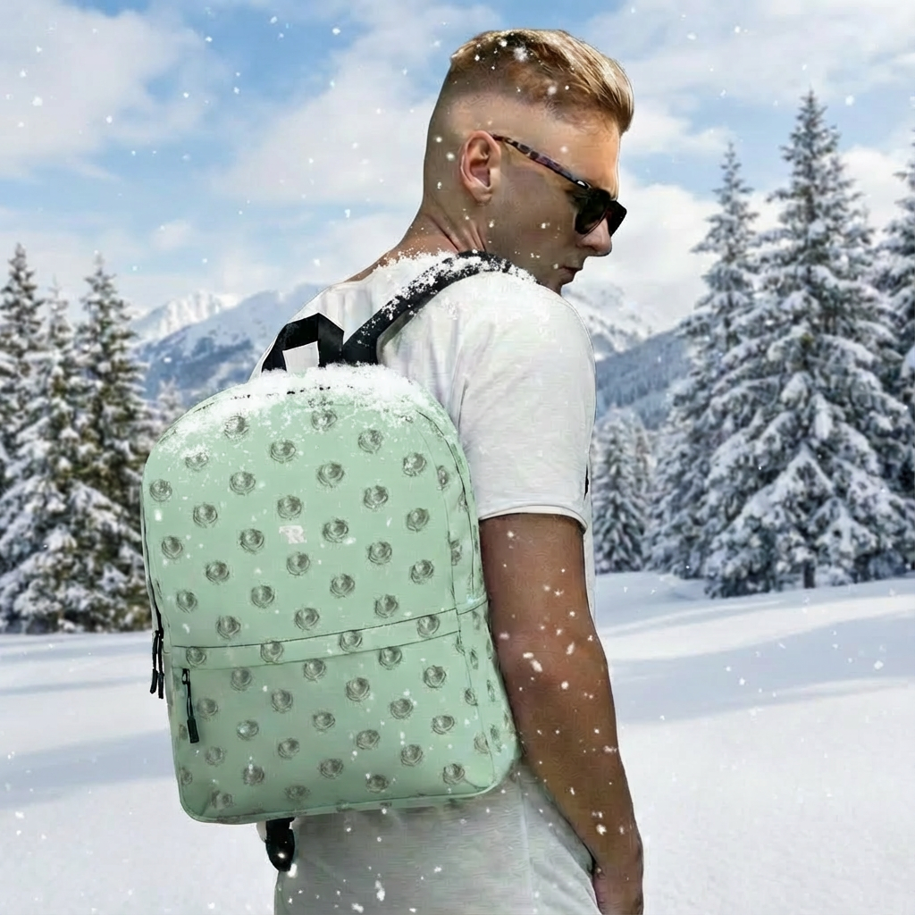 RF Backpack „Angels faces“ Aero blue