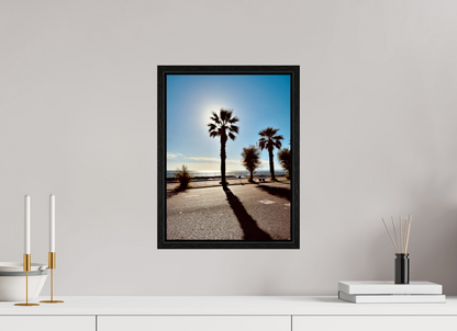 30 x 40 cm, Floater Frame, Basel 15 mm, Black oak Palma, Naples 2025