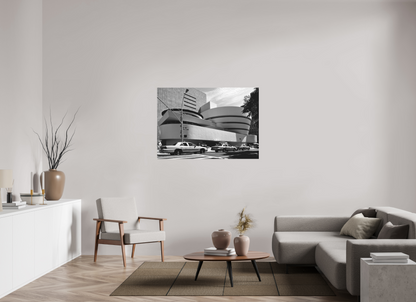 128.6 x 90 cm, Photo print behind matte acrylic glass Chrysler Building, New York 1999