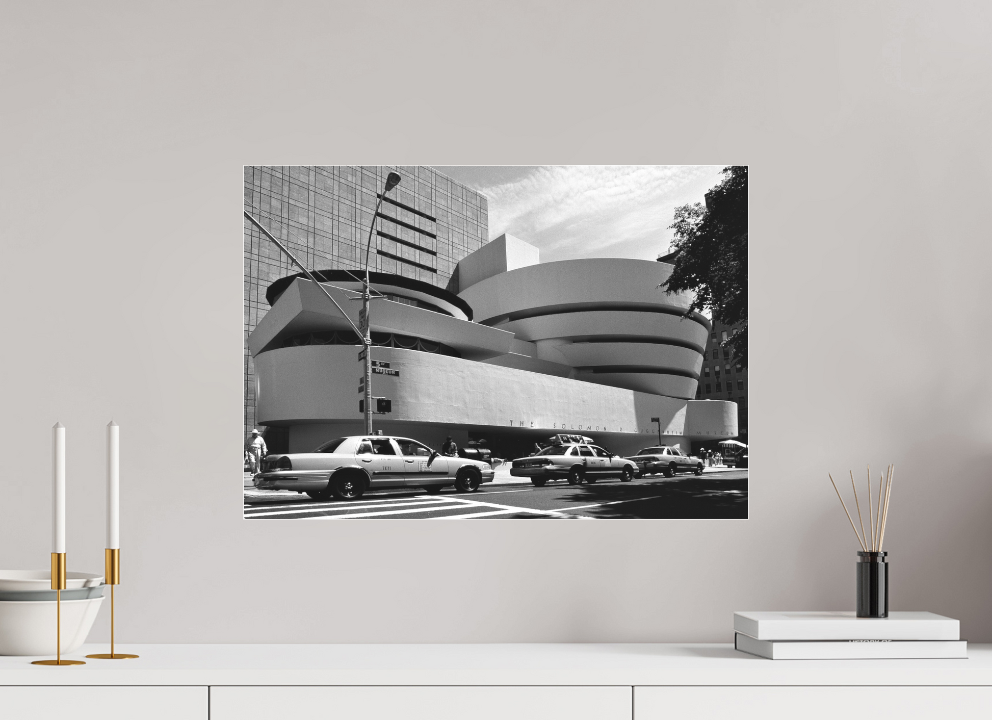 57.1 x 40 cm, Photo print behind matte acrylic glass Chrysler Building, New York 1999