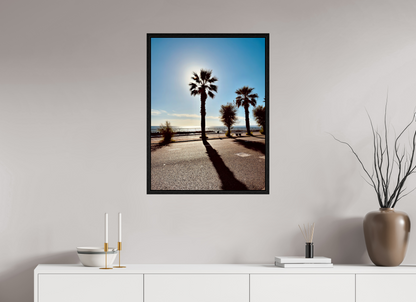 60 x 80 cm, Floater Frame, Basel 15 mm, Black oak Palma, Naples 2025