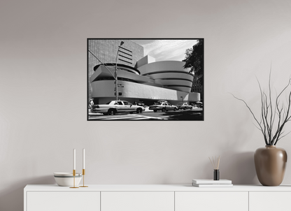 85.7 x 60 cm, Floater Frame, Basel 5 mm, Black oak Chrysler Building, New York 1999