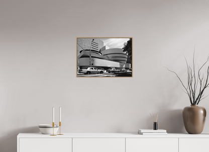 57.1 x 40 cm, Floater Frame, Basel 5 mm, Natural oak Chrysler Building, New York 1999