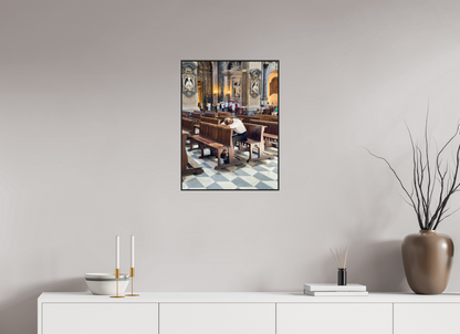 45 x 60 cm, Photo in Aluminium ArtBox Il duomo, Naples 2025
