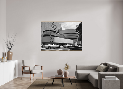 171.4 x 120 cm, Floater Frame, Basel 5 mm, Natural oak Chrysler Building, New York 1999
