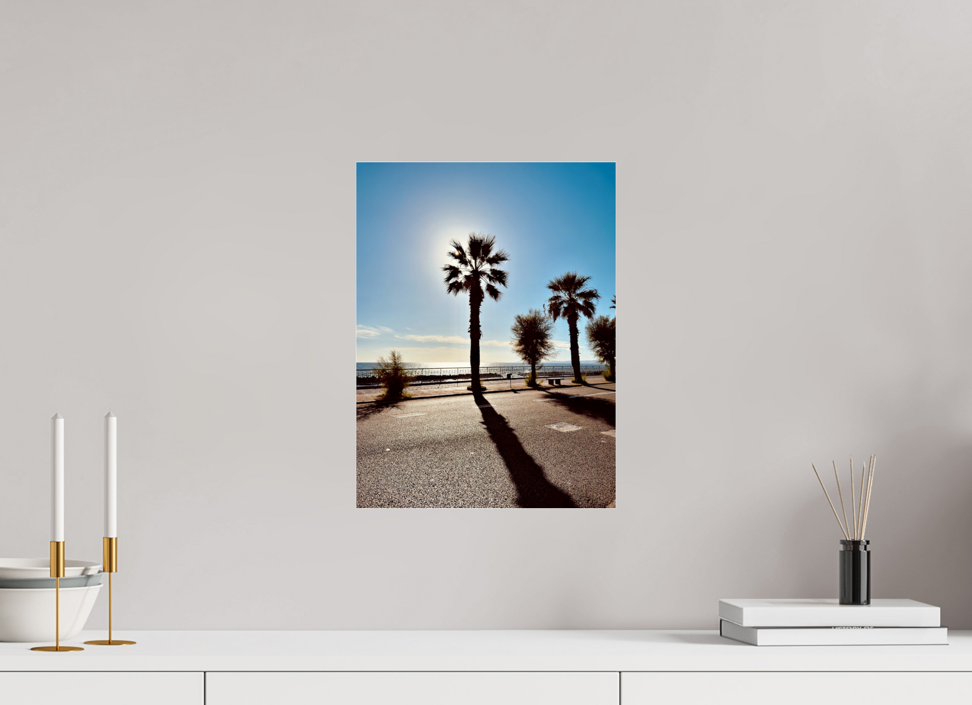 30 x 40 cm, Photo Print Under Acrylic Glass Palma, Naples 2025