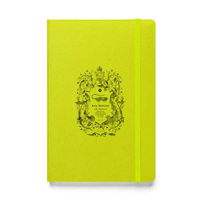 RF Hardcover bound notebook "Arts District Iguana"