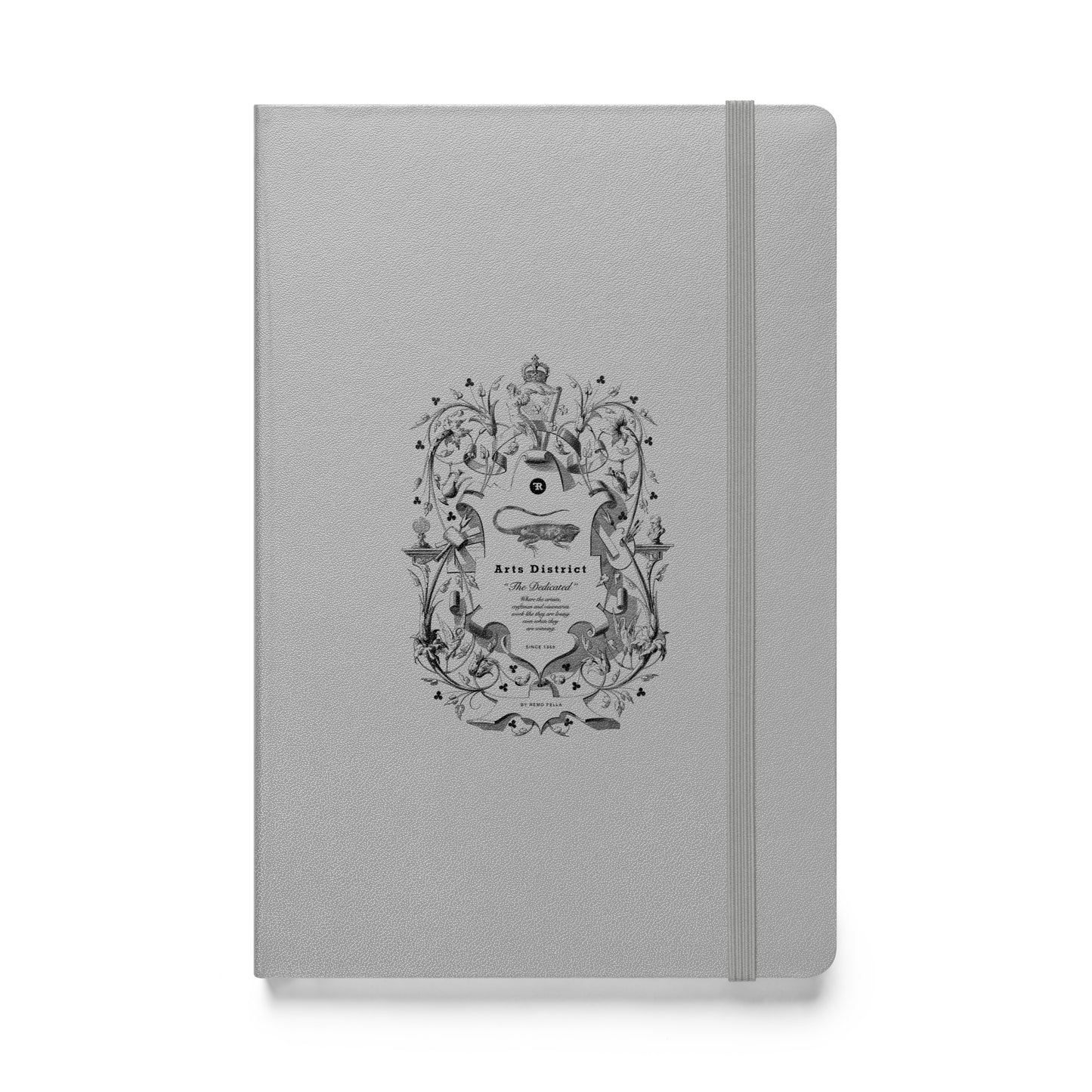 RF Hardcover bound notebook "Arts District Iguana"