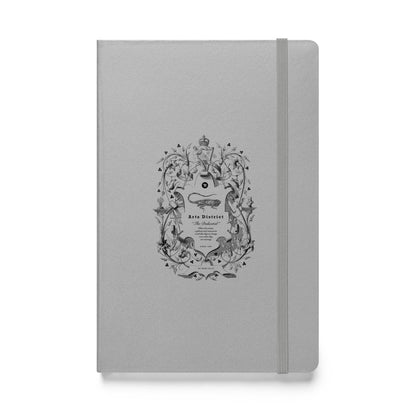 RF Hardcover bound notebook "Arts District Iguana"