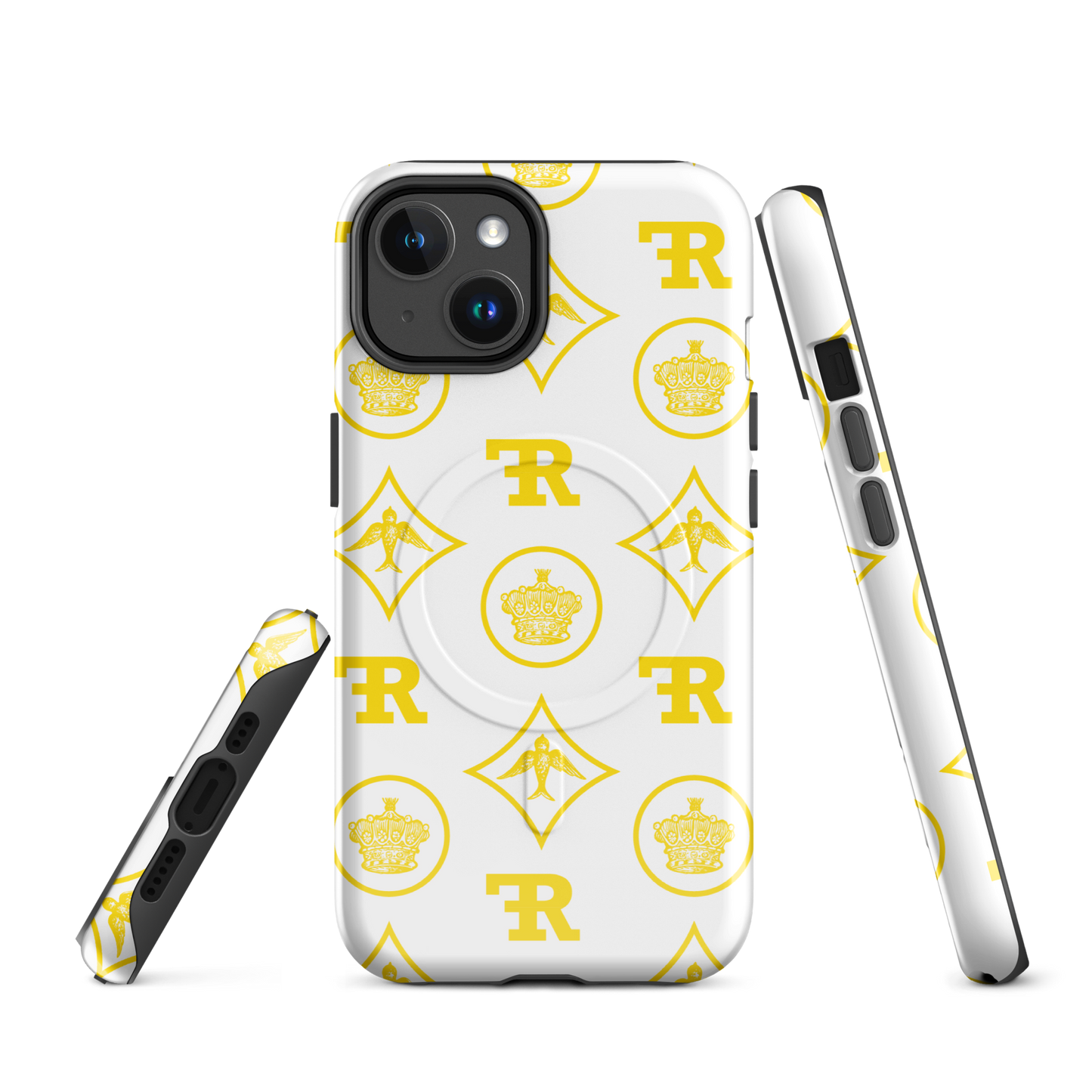 RF MagSafe® tough case for iPhone® CROWNS & BIRDS