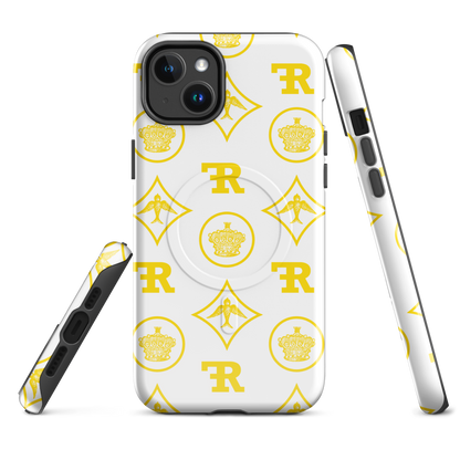 RF MagSafe® tough case for iPhone® CROWNS & BIRDS