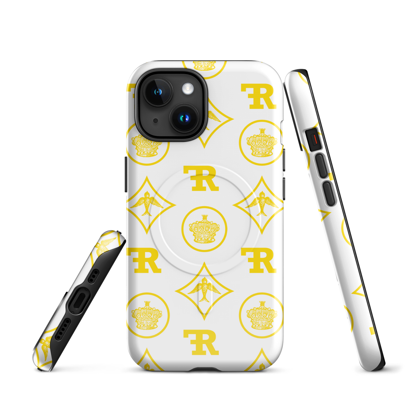 RF MagSafe® tough case for iPhone® CROWNS & BIRDS