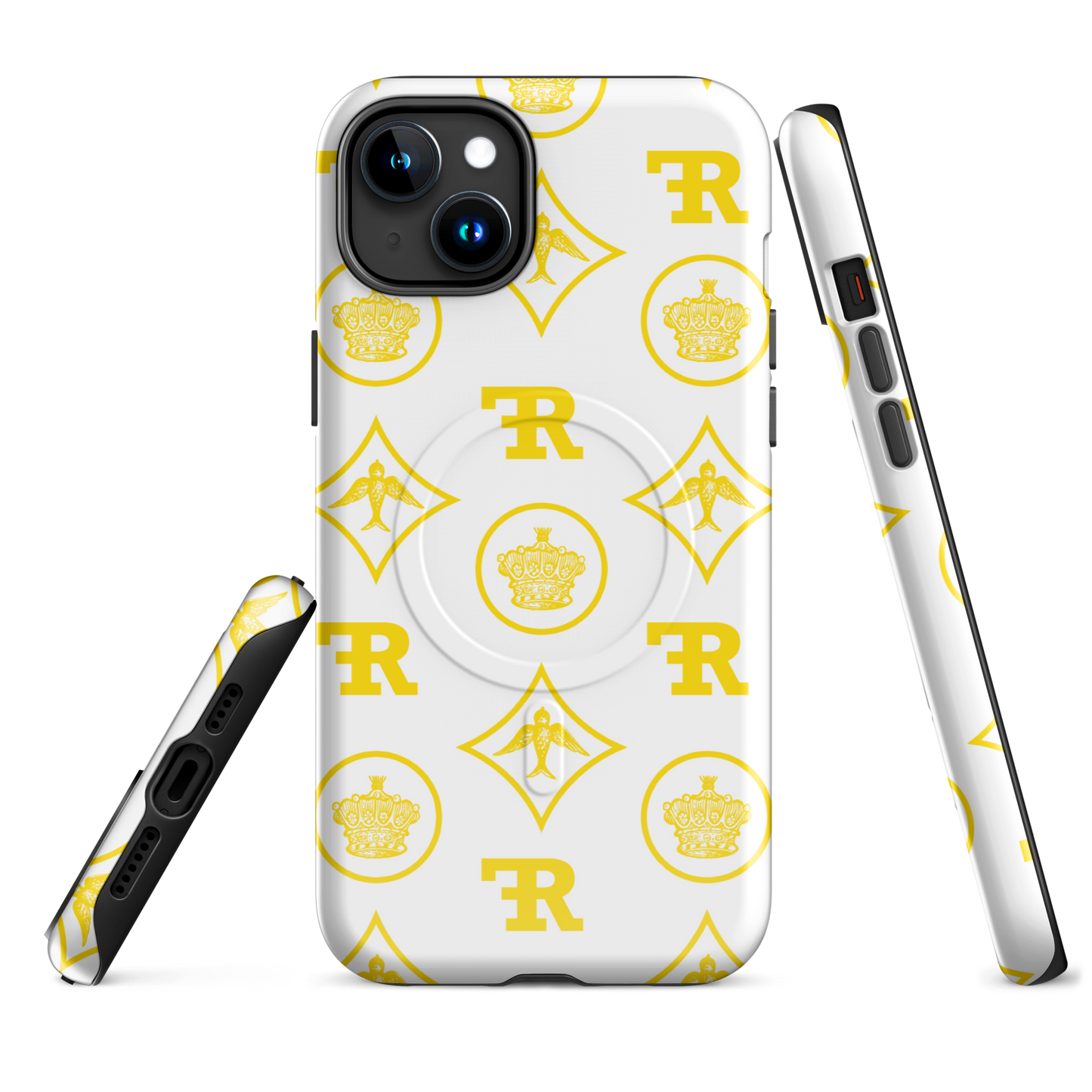 RF MagSafe® tough case for iPhone® CROWNS & BIRDS