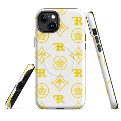 RF MagSafe® tough case for iPhone® CROWNS & BIRDS