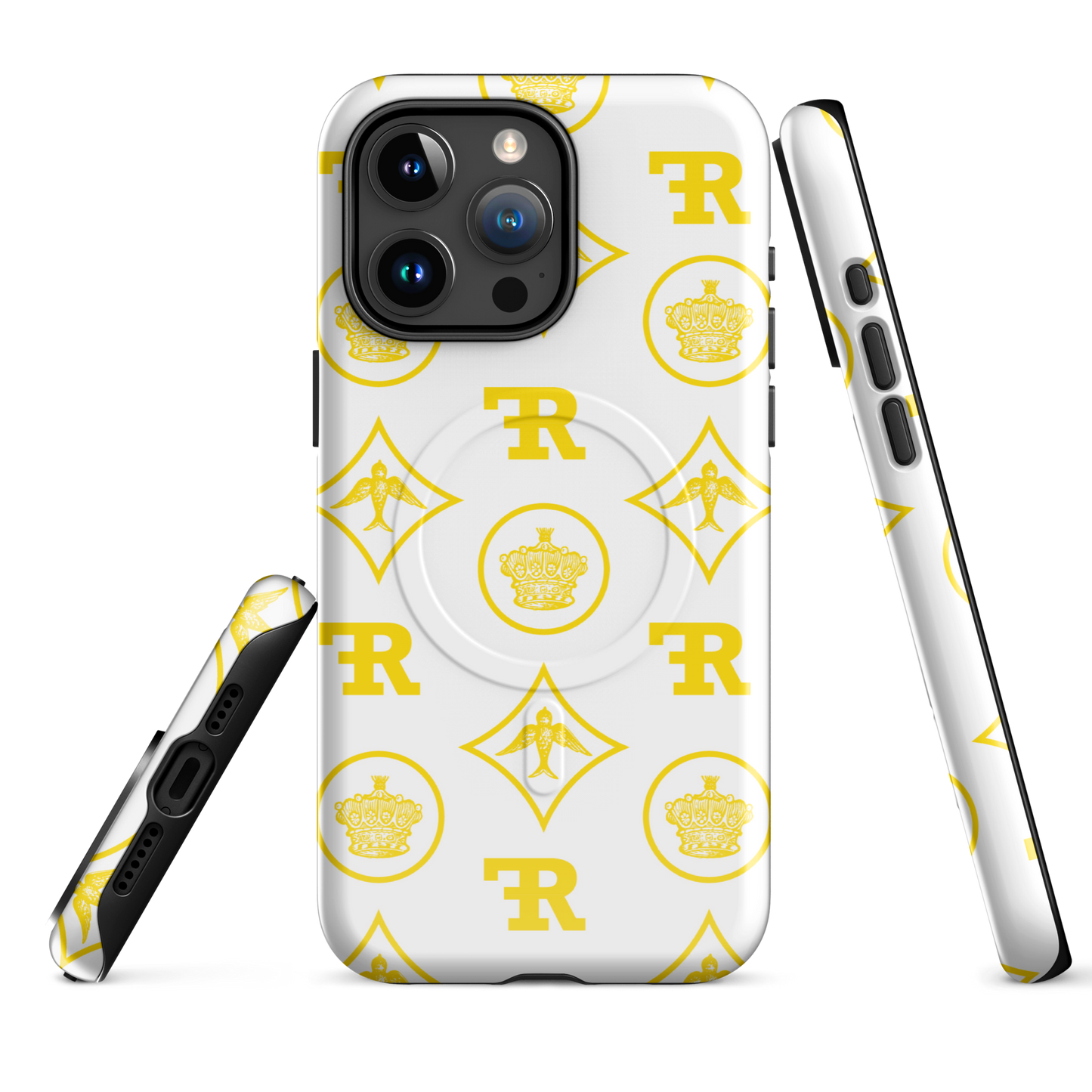 RF MagSafe® tough case for iPhone® CROWNS & BIRDS