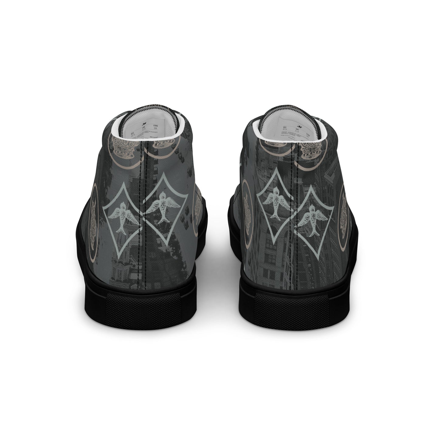 RF Men’s high top shoes CROWNS & BIRDS