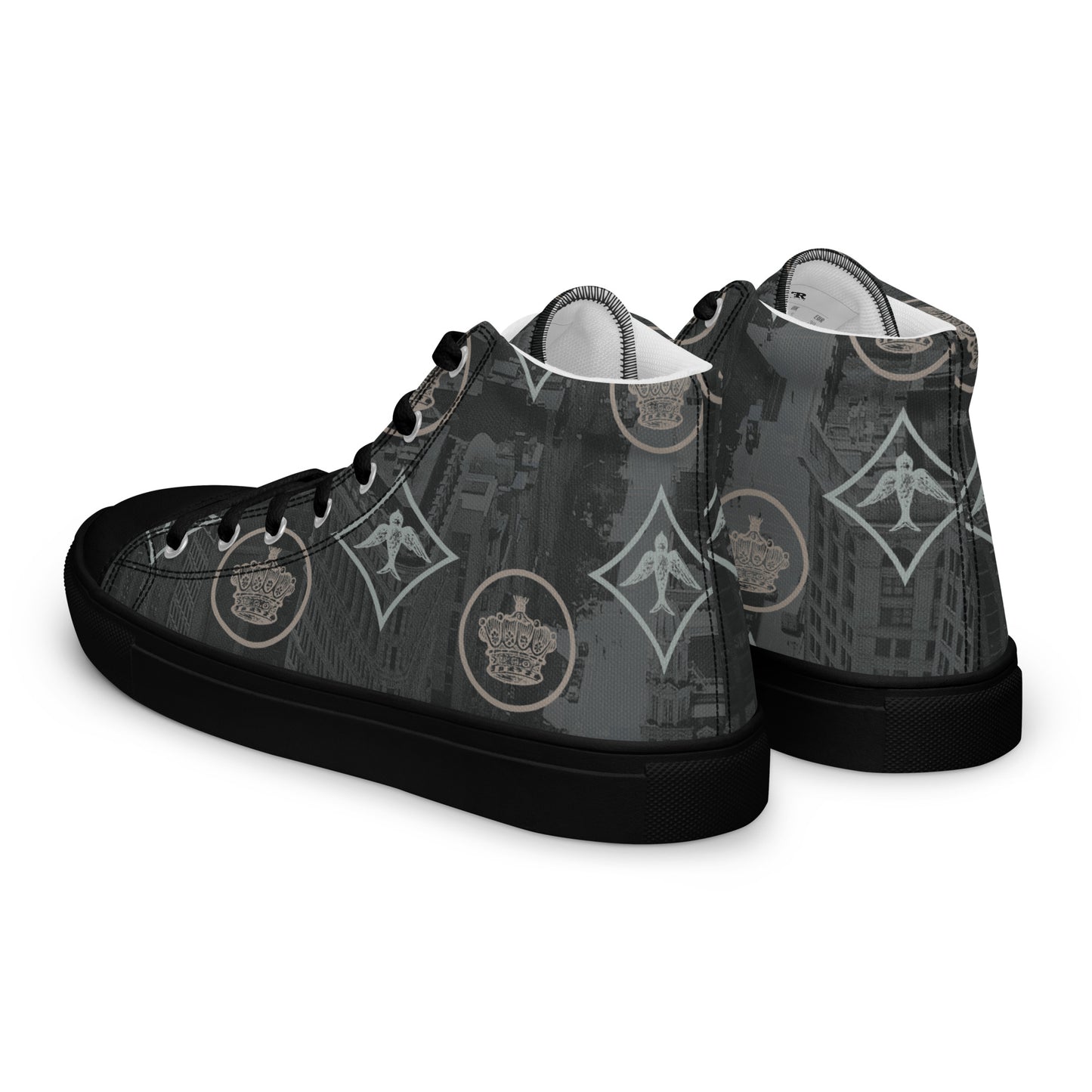 RF Men’s high top shoes CROWNS & BIRDS