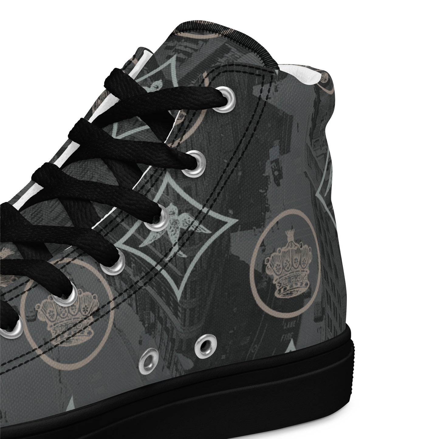 RF Men’s high top shoes CROWNS & BIRDS