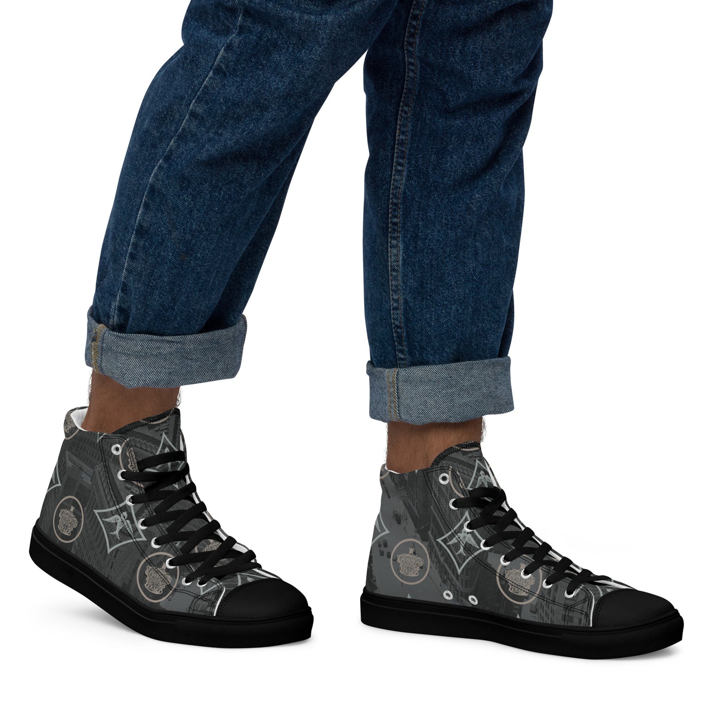 RF Men’s high top shoes CROWNS & BIRDS