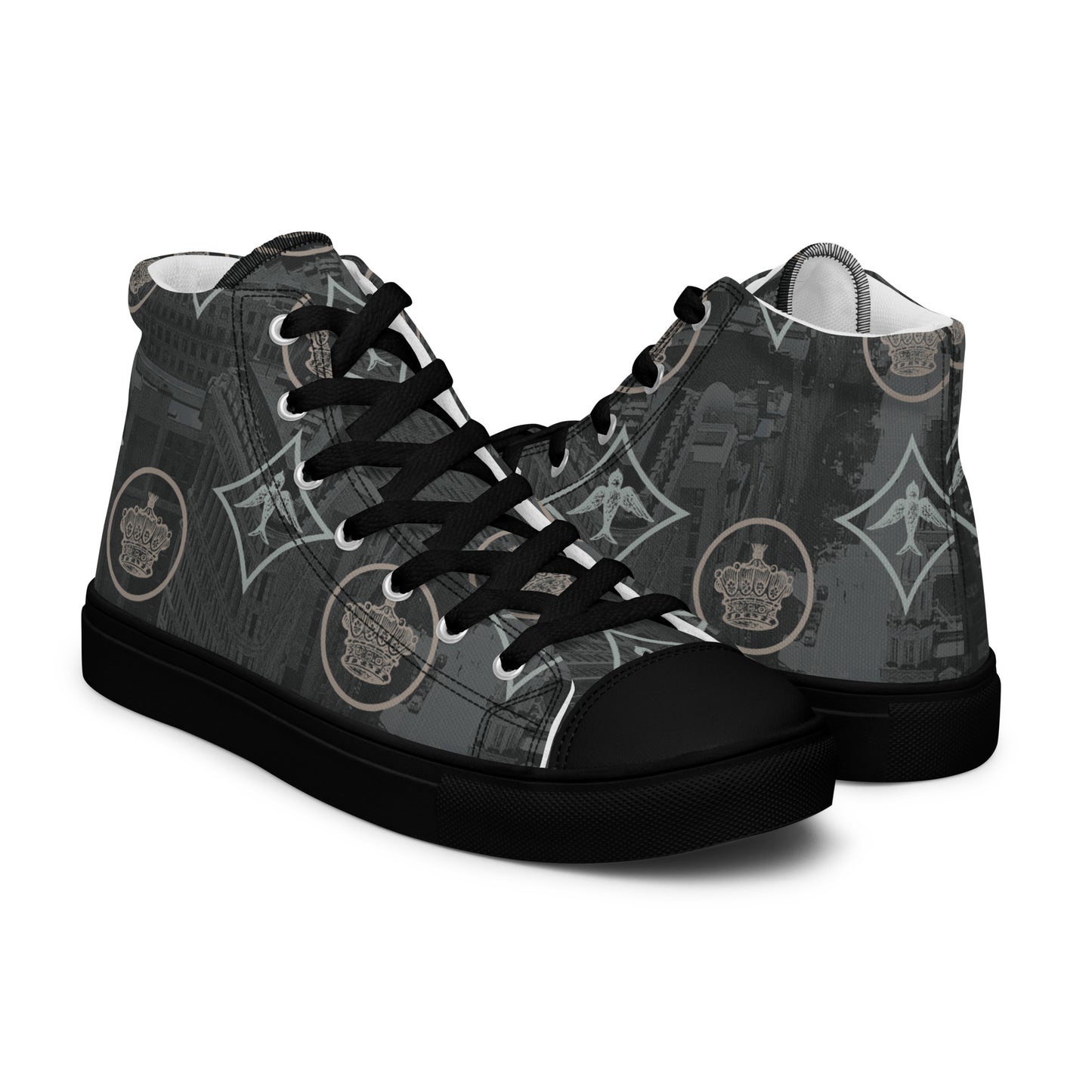 RF Men’s high top shoes CROWNS & BIRDS