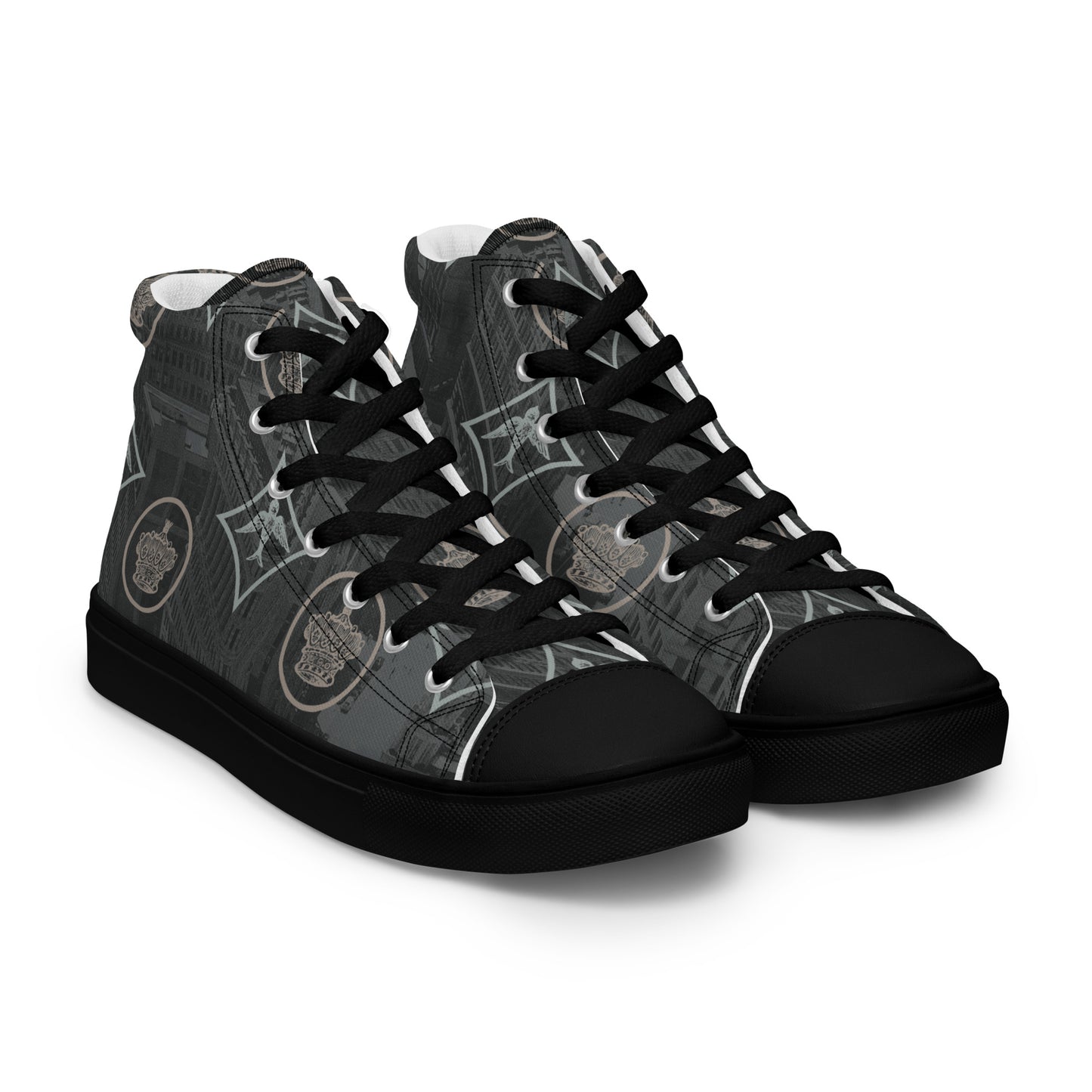 RF Men’s high top shoes CROWNS & BIRDS