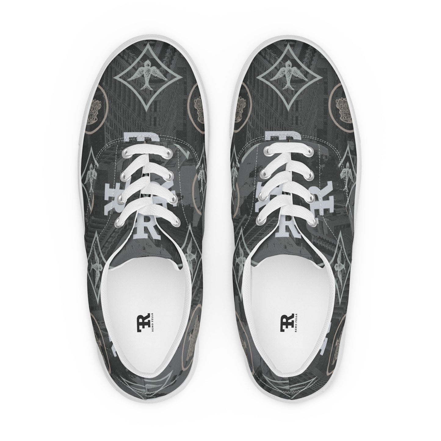 RF Men’s lace-up shoes NEW YORK CROWNS & BIRDS