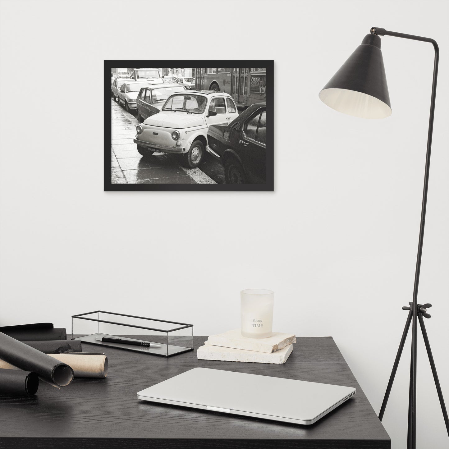 RF Framed photo paper poster “Cinquecento”