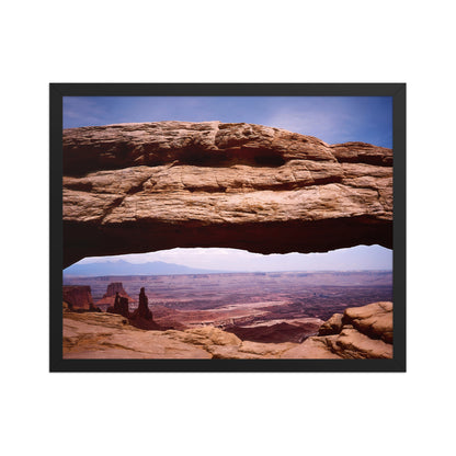 FD Framed photo paper poster „Arches“, USA 2001